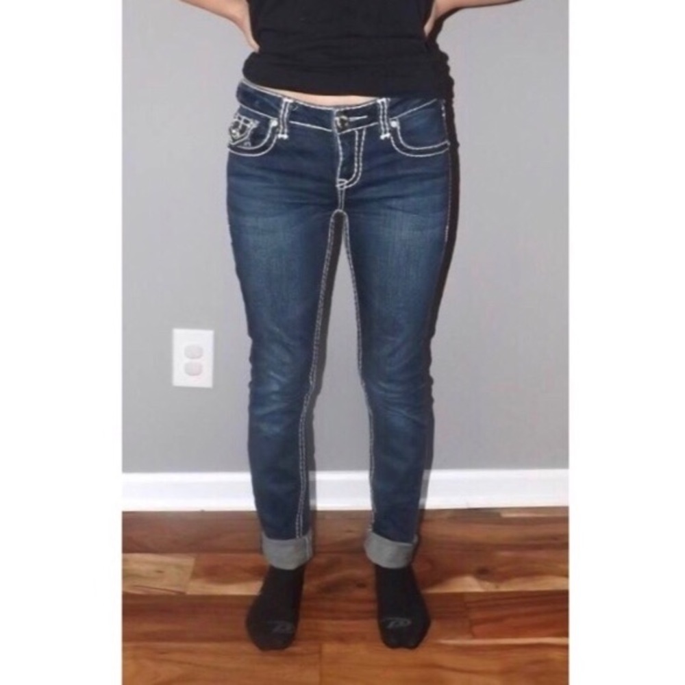 Dark Wash Skinny Jeans